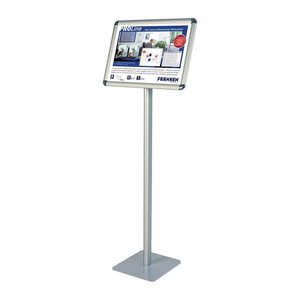 FRANKEN Infoständer silber DIN A3 28,0 x 28,0 x 120,0 cm, 1 St.