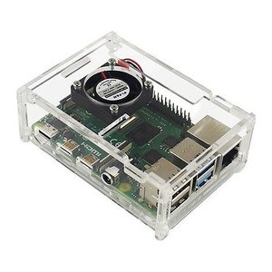 Raspberry Board PI 5B/ 8GB FULL KIT +Gehäuse Weiß/Rot