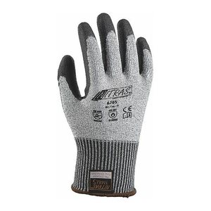 NITRAS SAFETY unisex Schnittschutzhandschuhe 6705 grau Größe 7, 10 Paar
