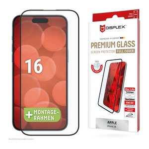DISPLEX® Premium Glass Display-Schutzglas für Apple iPhone 16