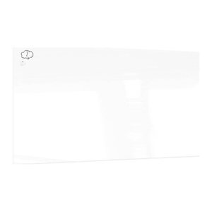 ALLboards Glas-Magnettafel Premium 240,0 x 120,0 cm perlweiß