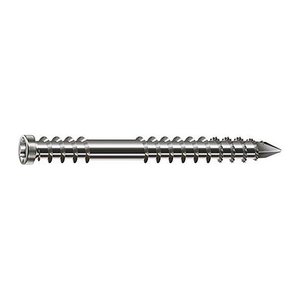 SPAX® Terrassenschrauben T25 Zylinderkopf Edelstahl A2 0538000600603 6 mm x 60 mm, 100 St.