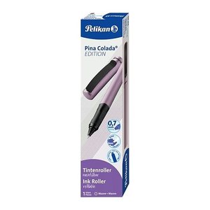 Pelikan Pina Colada Tintenroller mauve-metallic 0,7 mm, Schreibfarbe: blau, 1 St.