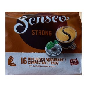Senseo STRONG Kaffeepads, kräftig, 16 St.