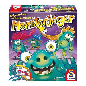 Schmidt Monsterjäger- Aufgepasst und schnell geschnappt! Kartenspiel, 1 St.