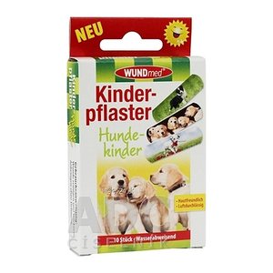 WUNDmed® Pflaster Hunde 02-114 bunt 1,9 x 6,3 cm, 10 St.
