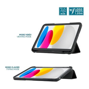 Mobilis Ultra Rugged Case iPad 11" 2025 iPad 10.9" Black