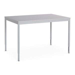 Mehrzwecktisch Höhenverstellbar – Gestell in Lichtgrau (1200 x 800 mm)