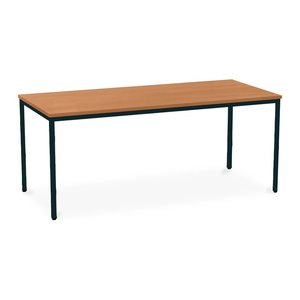 Besprechungstisch in verschiedenen Größen – G: Tiefschwarz (1800 x 800 x 750 mm)