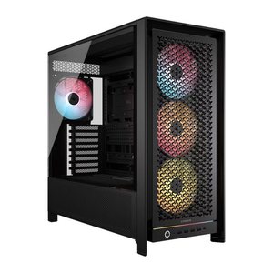CORSAIR Geh Midi FRAME 5000D RS ARGB Airflow Case, Black