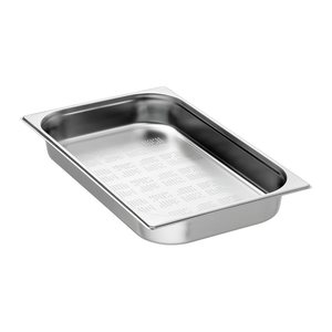 Bartscher GN-Behälter Top Line perforiert, 1/1 silber 9,0 l, 1 St.