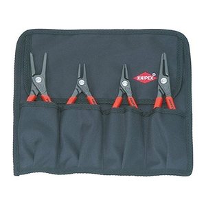 KNIPEX Sicherungsringzangen-Set Präzisions 00 19 57, 4-tlg., 1 Set
