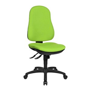 Topstar Bürostuhl Support SY, 8550 G05 Stoff grün, Gestell schwarz