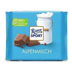 Ritter SPORT ALPENMILCH Schokolade 100,0 g, 1 St.