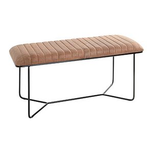 HAKU Möbel Bank 25851 braun Leder 100,0 cm