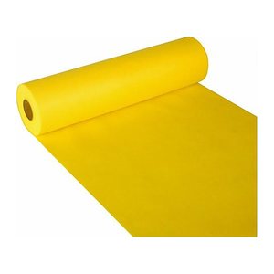 STARPAK Tischläufer soft selection gelb 40,0 cm x 24,0 m, 1 Rolle