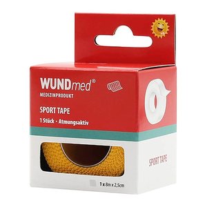 WUNDmed® Tape Sport 04-023 2,5 cm x 8,0 m, 1 St.