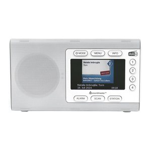 soundmaster DAB900WE DAB+ Empfänger weiß