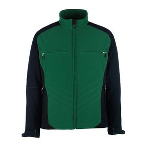 MASCOT® Herren Softshelljacke DRESDEN grün, schwarz Größe 2XL