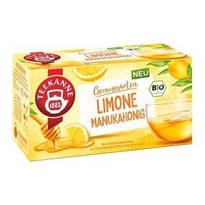 TEEKANNE Genussgarten LIMONE MANUKAHONIG Bio-Tee 18 Portionen