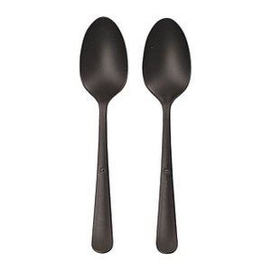 circulware RESBONSIBLES Mehrweg-Löffel, Kunststoff schwarz, 100 St.
