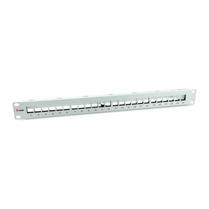 Equip 19" Patchpanel 24xKeystones FTP 1U RAL7035