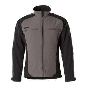 MASCOT® Herren Softshelljacke DRESDEN dunkelanthrazit, schwarz Größe 2XL