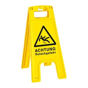Warnaufsteller "Achtung Rutschgefahr" dreieckig 28,0 x 58,0 cm, 1 St.