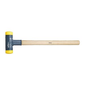 Wiha 02098 Schonhammer 1,7 kg Kopf: Gummi