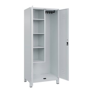 CP Putzmittelschrank Classic Plus 080110-02 S10029 lichtgrau 4 Fachböden 80,0 x 50,0 x 195,0 cm, aufgebaut, 1 St.