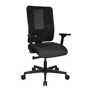 Topstar Bürostuhl Sitness Open X (N) Deluxe mit Schiebesitz, OX30WTW2 T220 Stoff anthrazit, Gestell schwarz