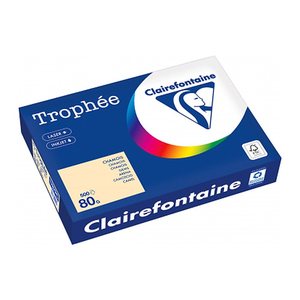 Clairefontaine Kopierpapier Trophée chamois DIN A4 80 g/qm 500 Blatt