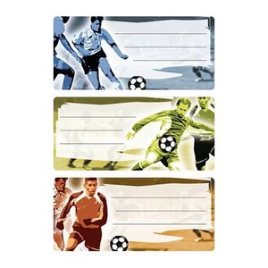 HERMA Schuletiketten 5598 Fußball, 9 Etiketten
