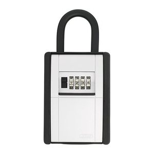 ABUS KeyGarage 797 Schlüsseltresor silber, Zahlenschloss, 11,8 x 8,2 x 4,2 cm, 1 St.