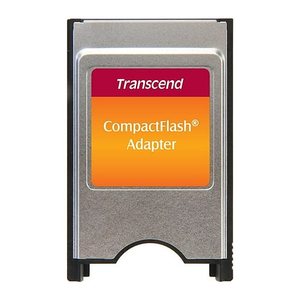 CompactFlash Card Transcend Adapter auf PCMCIA