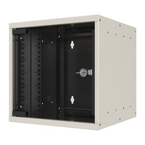 EFB 10" Wandgehäuse 4HE Tiefe 300mm 1-teilig RAL9010