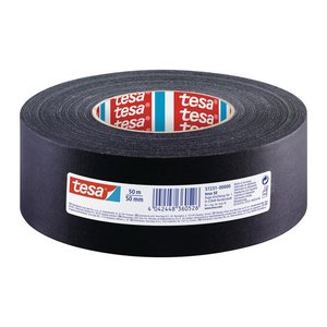 tesa Gewebeband schwarz 50,0 mm x 50,0 m 1 Rolle