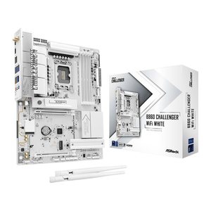 ASRock B860 Challenger WiFi White, 1851 ATX HDMI/USB-C DDR5