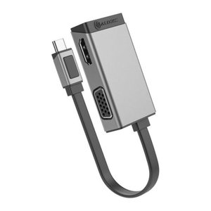 Alogic Adapter USB-C -> HDMI / VGA St/BU/BU MagForce