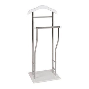 HAKU Möbel Herrendiener 38349 weiß Metall 45,0 x 110,0 cm, 1 St.