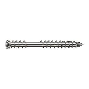 SPAX® Terrassenschrauben T25 Zylinderkopf Edelstahl A2 0537000500603 5 mm x 60 mm, 100 St.