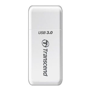 Transcend USB 3.0 Multi-microSD, SD-Kartenleser weiß