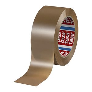 tesa PET-Packband Kautschukklebemasse 132m:50mm, 6Stk. Weiß