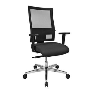 Topstar Bürostuhl Profi Net 11 High, PS59H T20Q Stoff schwarz, Gestell alu
