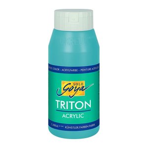 KREUL SOLO GOYA Triton Acrylfarbe türkisblau 750,0 ml, 1 St.