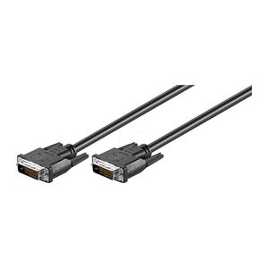 goobay DVI-D Kabel 1,8 m schwarz, 1 St.