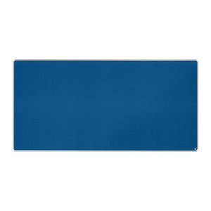 nobo Pinnwand Premium Plus 240,0 x 120,0 cm Textil blau