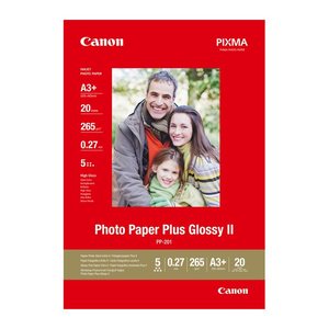 Canon Fotopapier PP-201 DIN A3+ hochglänzend 265 g/qm 20 Blatt