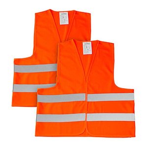 LEINA-WERKE unisex Warnwesten orange Einheitsgröße