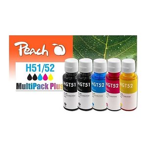 Peach Patrone HP CISS GT51/52 MultiPack Plus remanufactured